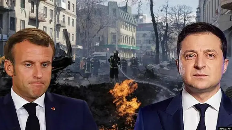 Macron tells Zelenskyy: Ukraine's application for EU membership will be examined in June Macron