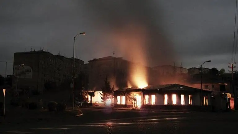 Azerbaijan-Armenia clash: 13 killed,50 injured after missile hits Ganja