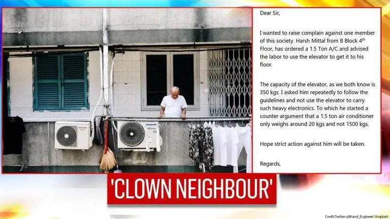 'She needs tuitions': Man irked after neighbour complains about new AC; netizens in splits 'She needs tuitions': Man irked after neighbour complaints about his new AC