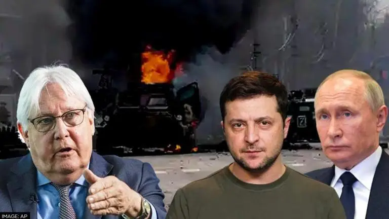 UN's humanitarian chief set to visit Moscow, Kyiv to discuss ceasefire efforts amid war UN