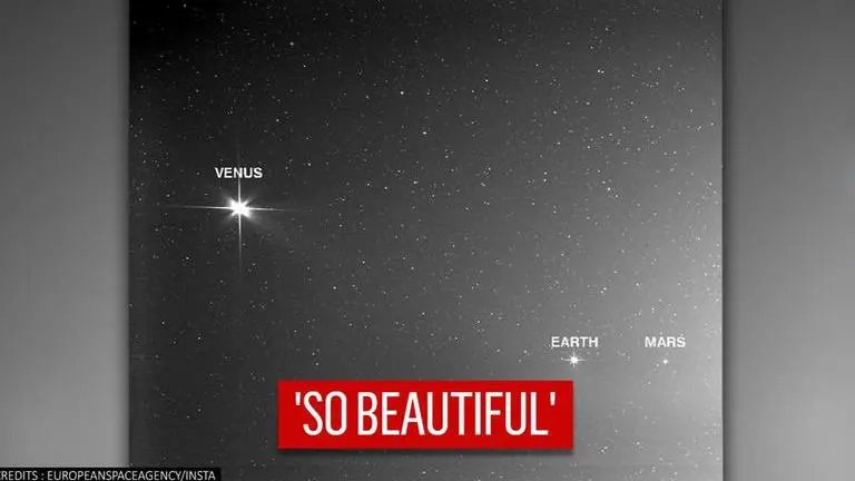 NASA & ESA show stunning images of how 'Earth and solar system neighbours' look from space NASA