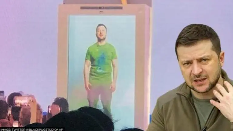Zelenskyy 'appears' in tech events via hologram, vows to use technology to rebuild Ukraine Zelenskyy