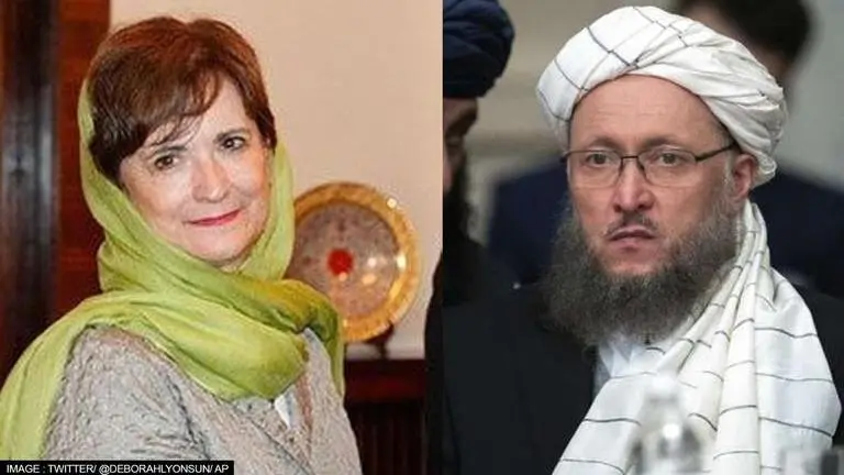Taliban Deputy PM Hanafi discusses Afghanistan crisis with UN envoy Deborah Lyons Taliban