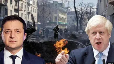 Ukraine's Zelenskyy discusses defence support, reopening of ports with UK PM Boris Johnson Boris Johnson