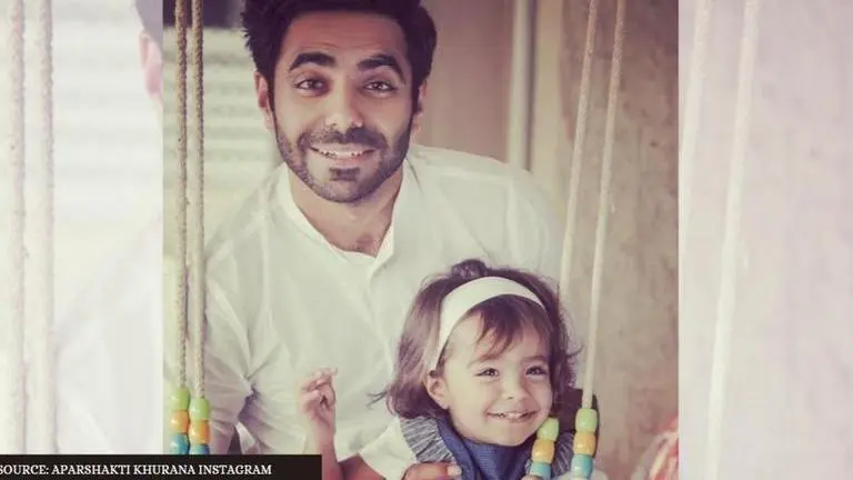 Aparshakti Khurana wins heart with this adorable wish for niece Varushka on her birthday aparshakti khurana