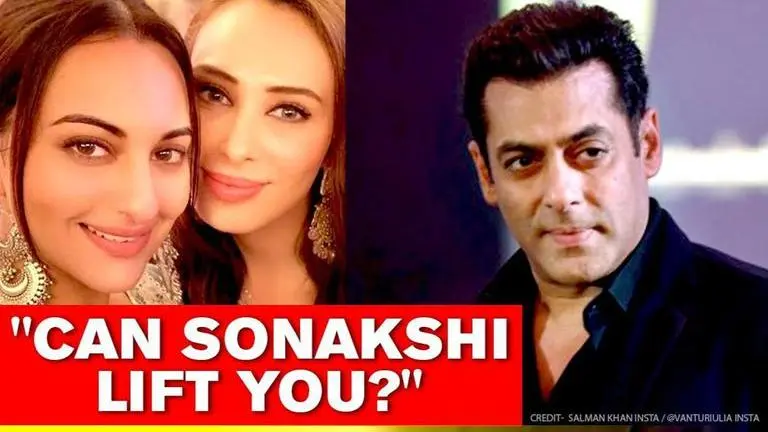 Iulia Vantur was asked if Sonakshi Sinha can lift her; the answer involved Salman Khan Iulia Vantur was asked if Sonakshi Sinha can lift her; the answer involved Salman Khan
