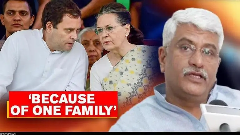 In Rajasthan political crisis; Union Minister Shekhawat blames 'one family's happiness' Congress