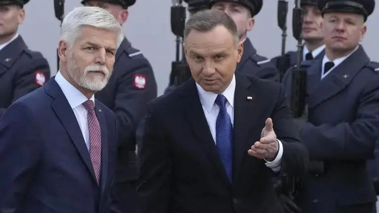 Poland's president plans to give Ukraine around a dozen MiG-29 fighter jets Poland