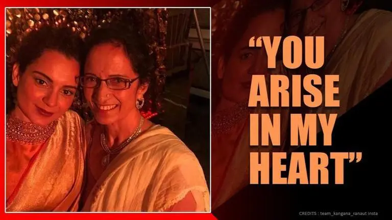 Kangana Ranaut pens heartfelt verse for mom Asha Ranaut, recites it for all mothers; watch Kangana