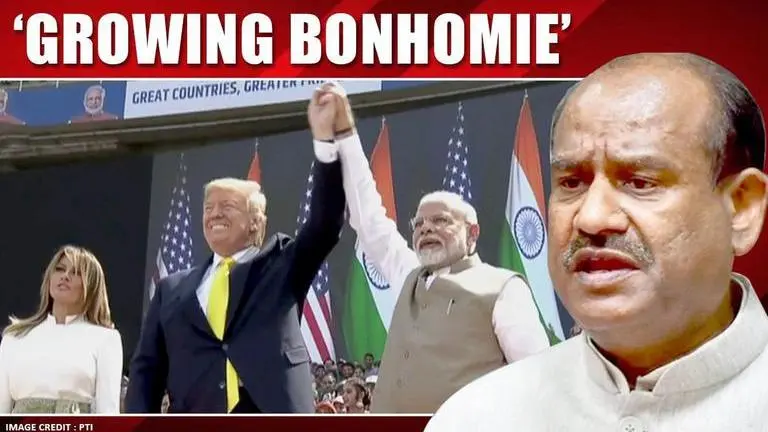 'Growing bonhomie between India, US...' Om Birla exudes confidence in Trump's visit Lok Sabha
