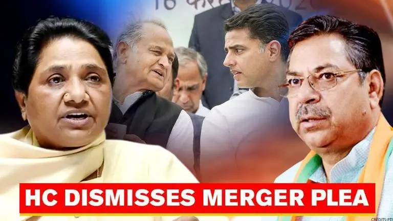 Rajasthan HC junks BJP's plea against BSP-Congress merger amid whip against Gehlot Rajasthan