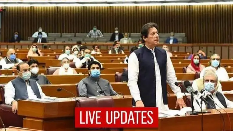 Pakistan News Updates: Imran Khan claims 'threat to life' ahead of no-confidence vote Pakistan