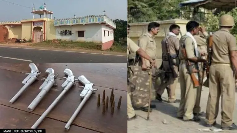 Bihar Police recovers 4 pistols & 8 cartridges from Madrasa; Maulana claims 'conspiracy' Bihar