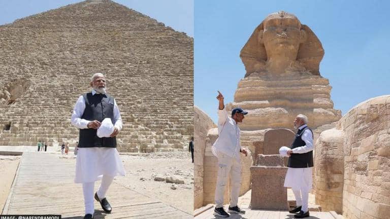PM Modi's visit to Great Pyramids of Giza: Facts about the Ancient ...