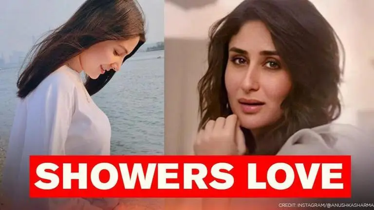 Anushka Sharma's baby bump pic gets adorable reaction from mom-to-be Kareena Kapoor Anushka Sharma's baby bump pic gets adorable reaction from mom-to-be Kareena Kapoor