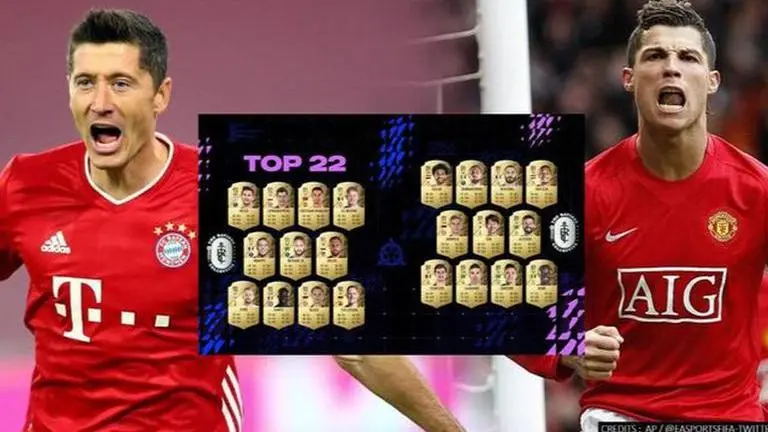 FIFA 22 ratings: Fans divided as Ronaldo is rated lower than Lewandowski FIFA 22 ratings: Robert Lewandowski and Cristiano Ronaldo