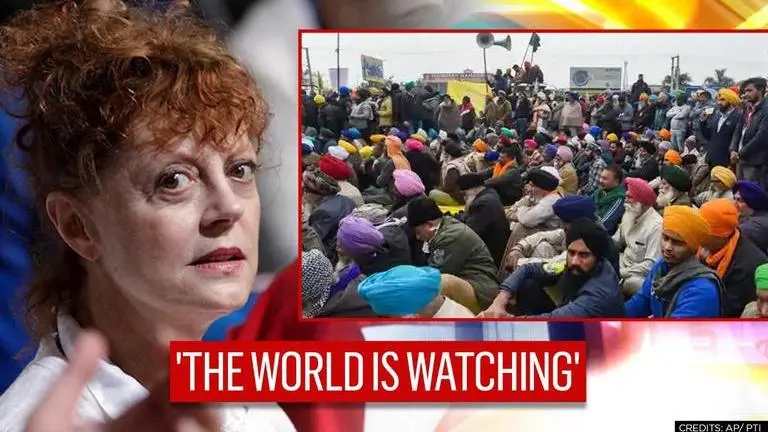 Susan Sarandon reiterates support to farmers, says 'Corporate greed knows no bounds' Susan Sarandon