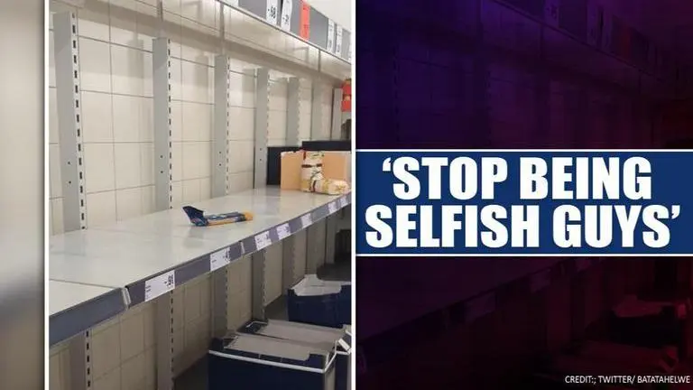 'Stockpiling Fever': People share pictures of empty shelves amid coronavirus outbreak