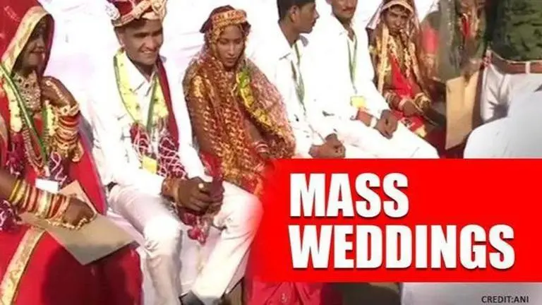 Ahmedabad: Public Trust organizes mass wedding with 1100 couples tying the knot Ahmedabad