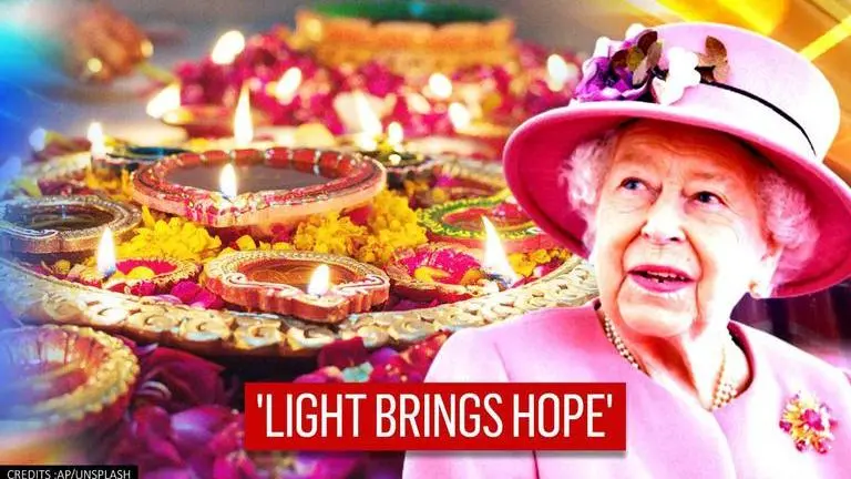 In Christmas message, Queen Elizabeth hails Diwali as a festival of light that brings hope Queen Elizabeth