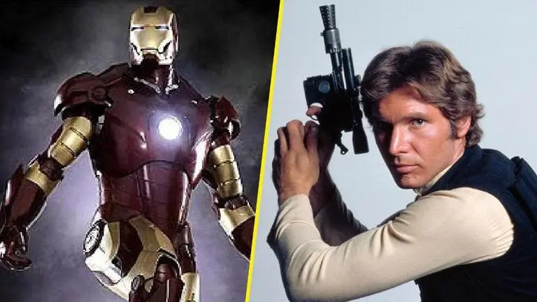 Iron Man 3 helmet to Star Wars blaster, popular Hollywood props set for auction Posters of Iron Man 3 (L) and Star Wars (R) | Image: X