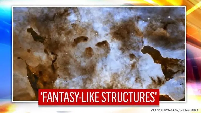 NASA shares 3-D visualisation of 'bizarre structures' in Carine Nebula | WATCH NASA