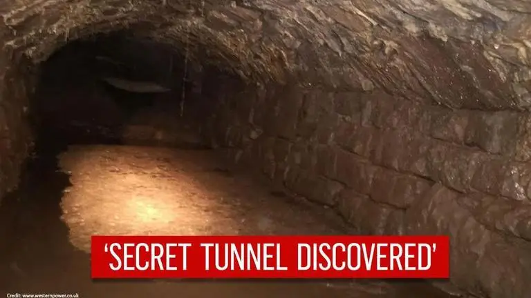 'Extraordinary discovery': Secret medieval tunnel found by electricians in Wales medieval tunnel
