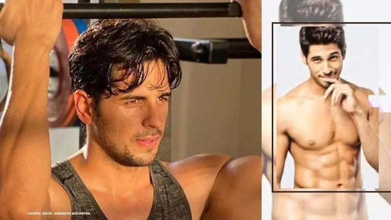 Sidharth Malhotra shares shirtless photos to give fitness motivation to fans; See post Sidharth Malhotra