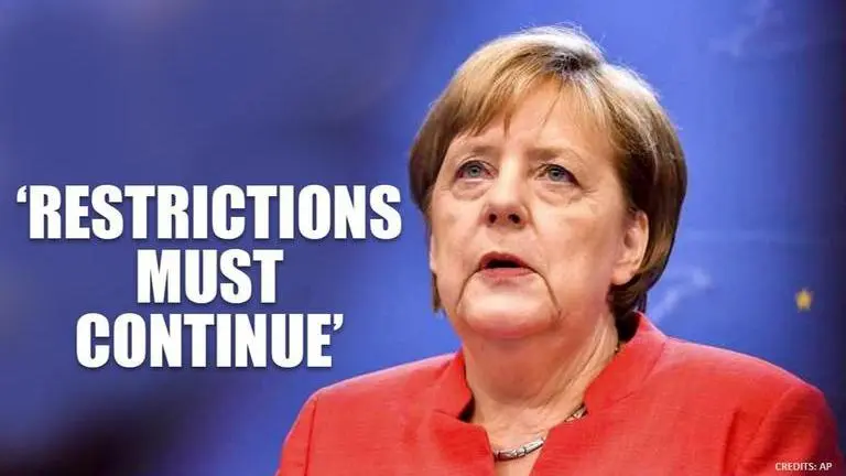 German Chancellor announces that lockdown will continue