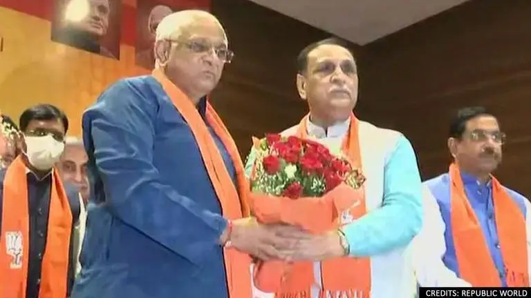 Vijay Rupani resigns LIVE: Bhupendra Patel takes oath as Gujarat's Chief Minister Vijay Rupani
