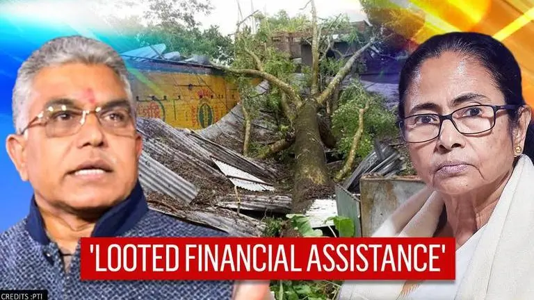 'Mamata govt looted financial assistance for Cyclone Amphan', alleges BJP's Dilip Ghosh Dilip Ghosh