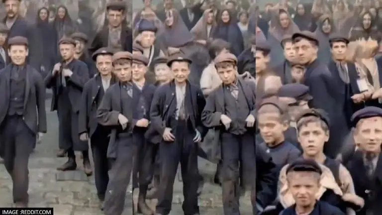 England: 1901 footage of kids intrigued on seeing motion camera for first time goes viral England