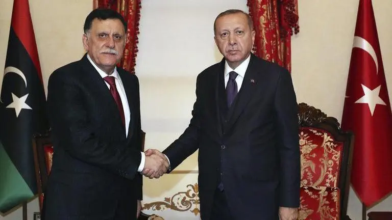 Libyan PM meets Erdogan in Ankara
