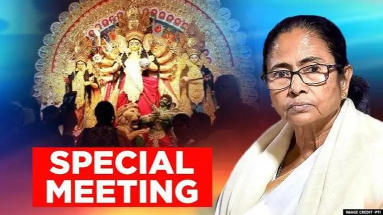 Bengal CM Mamata Banerjee meets Durga Puja Committees to chalk plan on festival amid COVID Mamata Banerjee