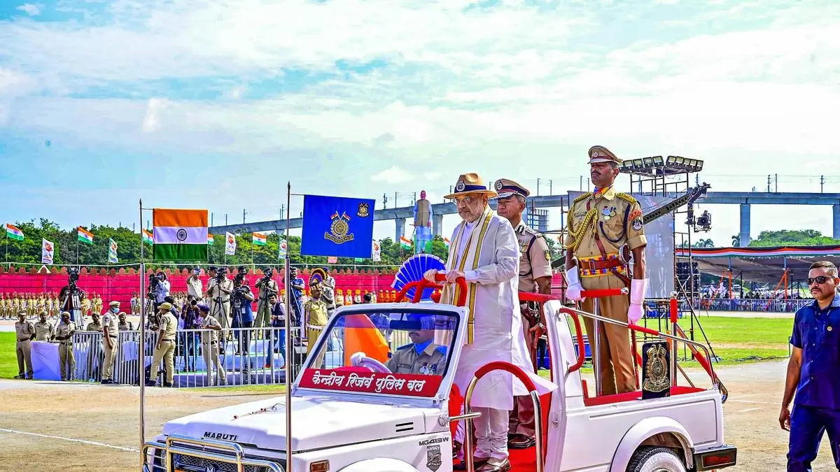 Centre To Celebrate September 17 Every Year as 'Hyderabad Liberation Day' | All About Operation Polo Union Home Minister Amit Shah inspects the parade during Hyderabad Liberation Day celebrations at Parade Ground, in Secunderabad, on September 17, 2023