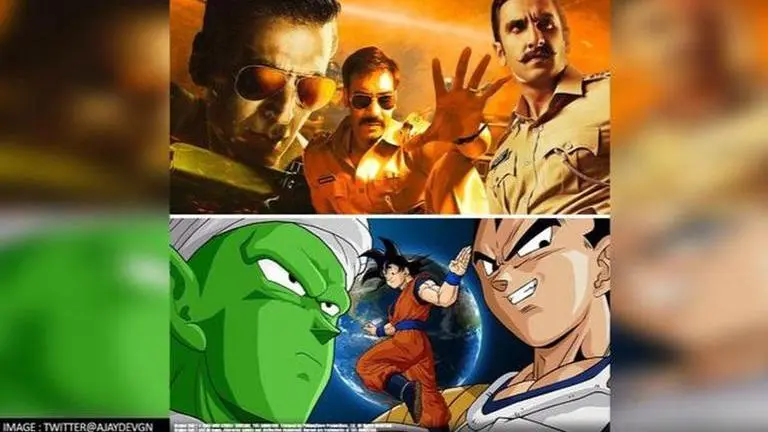 Ajay Devgn draws hilarious similarity between 'Dragon Ball Z' & 'Sooryavanshi'; See pic Ajay Devgn