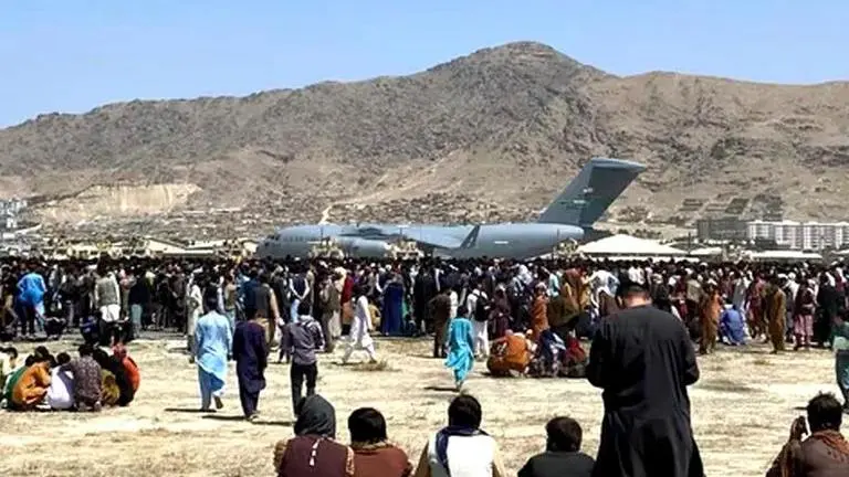 Afghanistan Evacuation flight departs with over 350 people from Kabul for Qatar Afghanistan