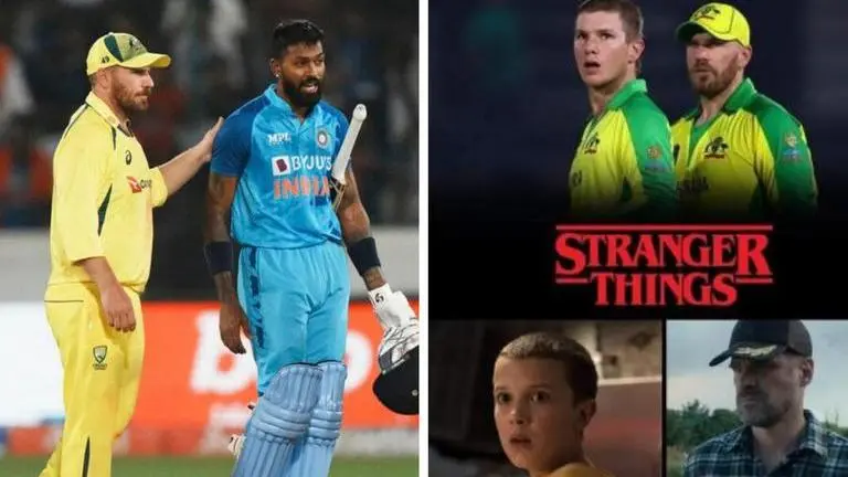 Netflix responds to tweet comparing Zampa, Finch to Stranger Things' Eleven and Jim Hopper Adam Zampa and Aaron Finch