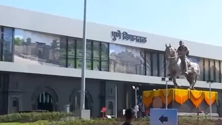 Prime Minister Narendra Modi inaugurated the new terminal of Pune International Airport via video conferencing on Sunday