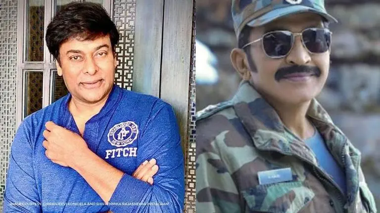 Chiranjeevi sends out best prayers and 'get well soon' wishes to Dr Rajasekhar; see Tweet chiranjeevi