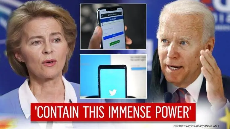 EU calls on US to create common rule book against 'darker sides of digital world' EU