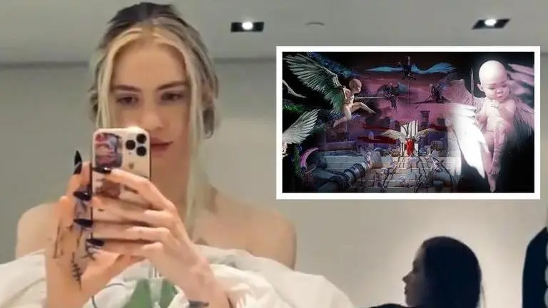 Grimes digital art collection 'WarNymph' sold for $5.8 million in just 20 minutes Grimes