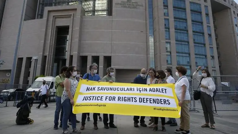 Turkey convicts rights activists of terror charges Turkey convicts rights activists of terror charges