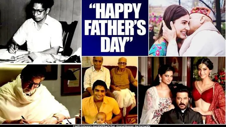 Father's Day: Big B, Sonam, Anushka, others share adorable pics, intense feelings for dads Father's Day: Big B, Sonam, Anushka, others share adorable pics, intense feelings for dads