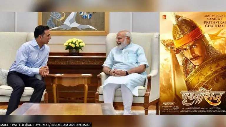 Akshay Kumar, Manuchi Chillar, Akshay Kumar at Prithviraj Trailer event, Akshay Kumar on whether PM Modi will watch Prithviraj