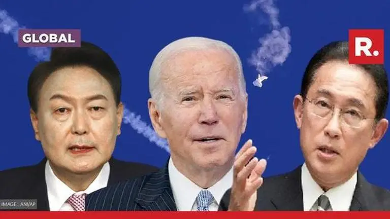 South Korea, Japan & US reaffirm security ties against China, North Korea in DC meeting US, Japan, South Korea