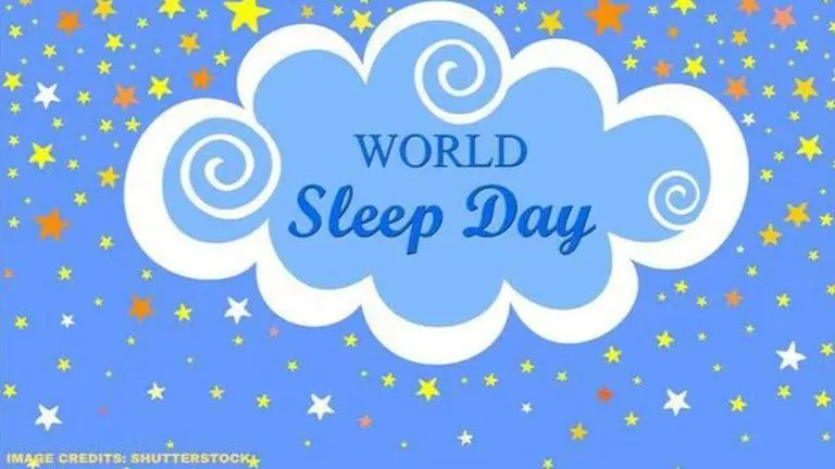 world sleep day theme