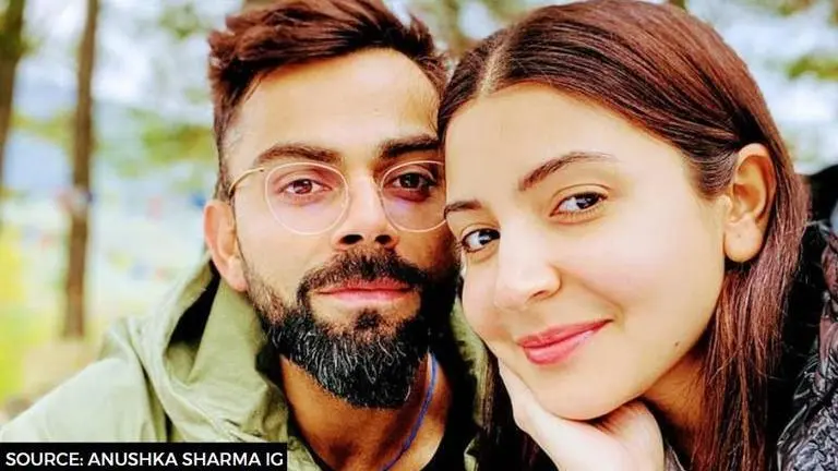 Anushka Sharma hugs and kisses Virat Kohli as she showers love on his birthday Anushka Sharma