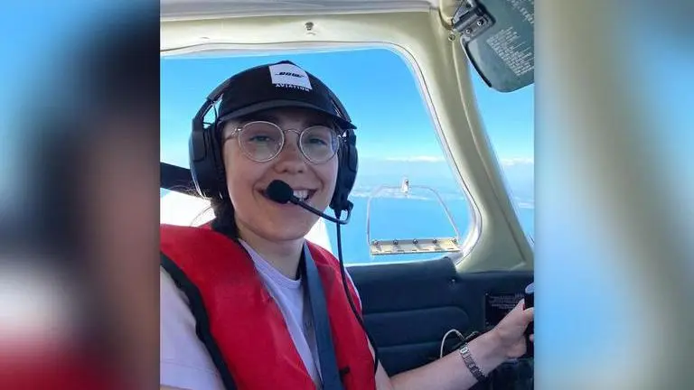 19-year-old to create aviation record for youngest woman to fly solo around the world 19-year-old