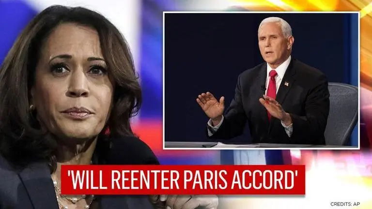 US Vice-Presidential Debate 2020: Pence and Harris clash over approach on climate change US